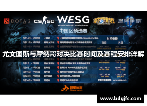 尤文图斯与摩纳哥对决比赛时间及赛程安排详解